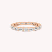 Troi Scalloped Eternity Ring