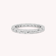 Troi Scalloped Eternity Ring