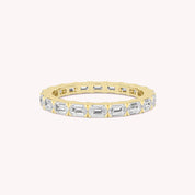 Troi Scalloped Eternity Ring