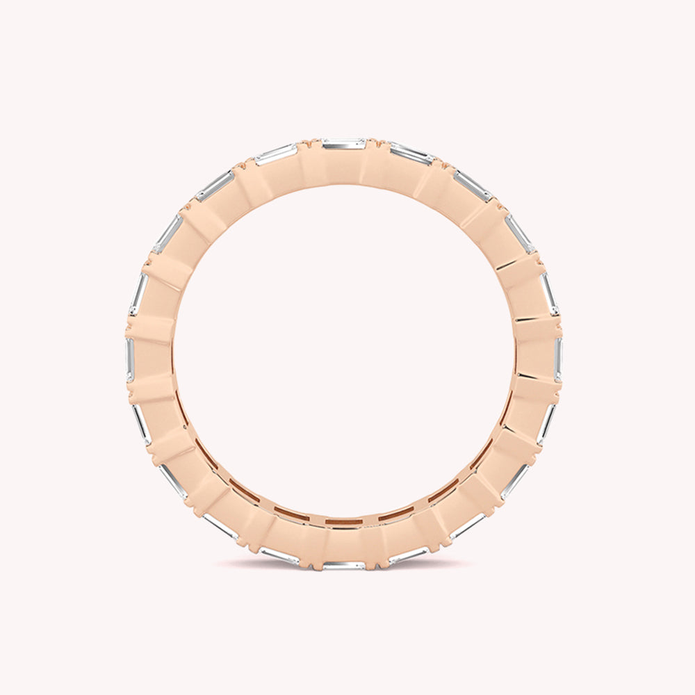 Troi Scalloped Eternity Ring