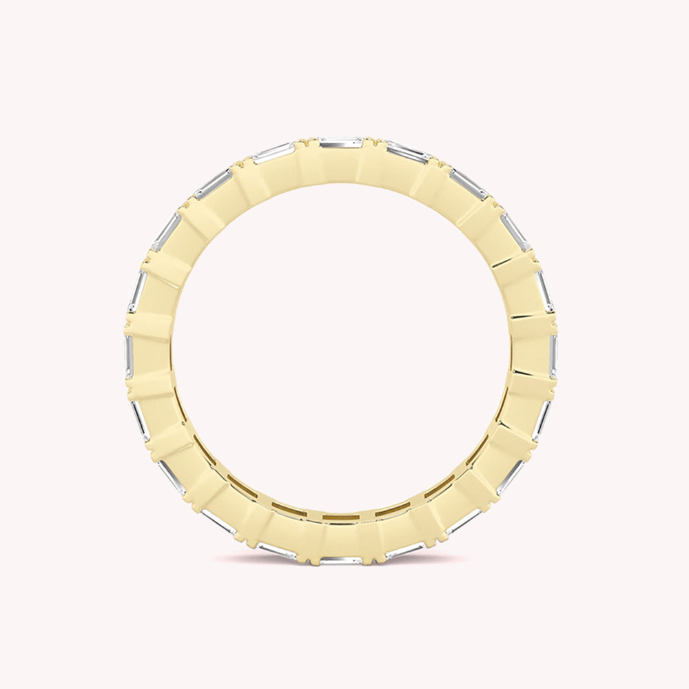 Troi Scalloped Eternity Ring