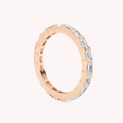 Troi Scalloped Eternity Ring