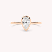 Yuan Pear Cut Engagement Ring