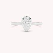 Yuan Pear Cut Engagement Ring