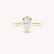 Yuan Pear Cut Engagement Ring