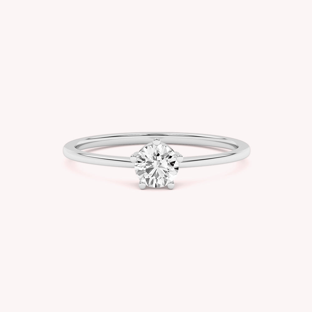 Zoya Solitaire Engagement Ring