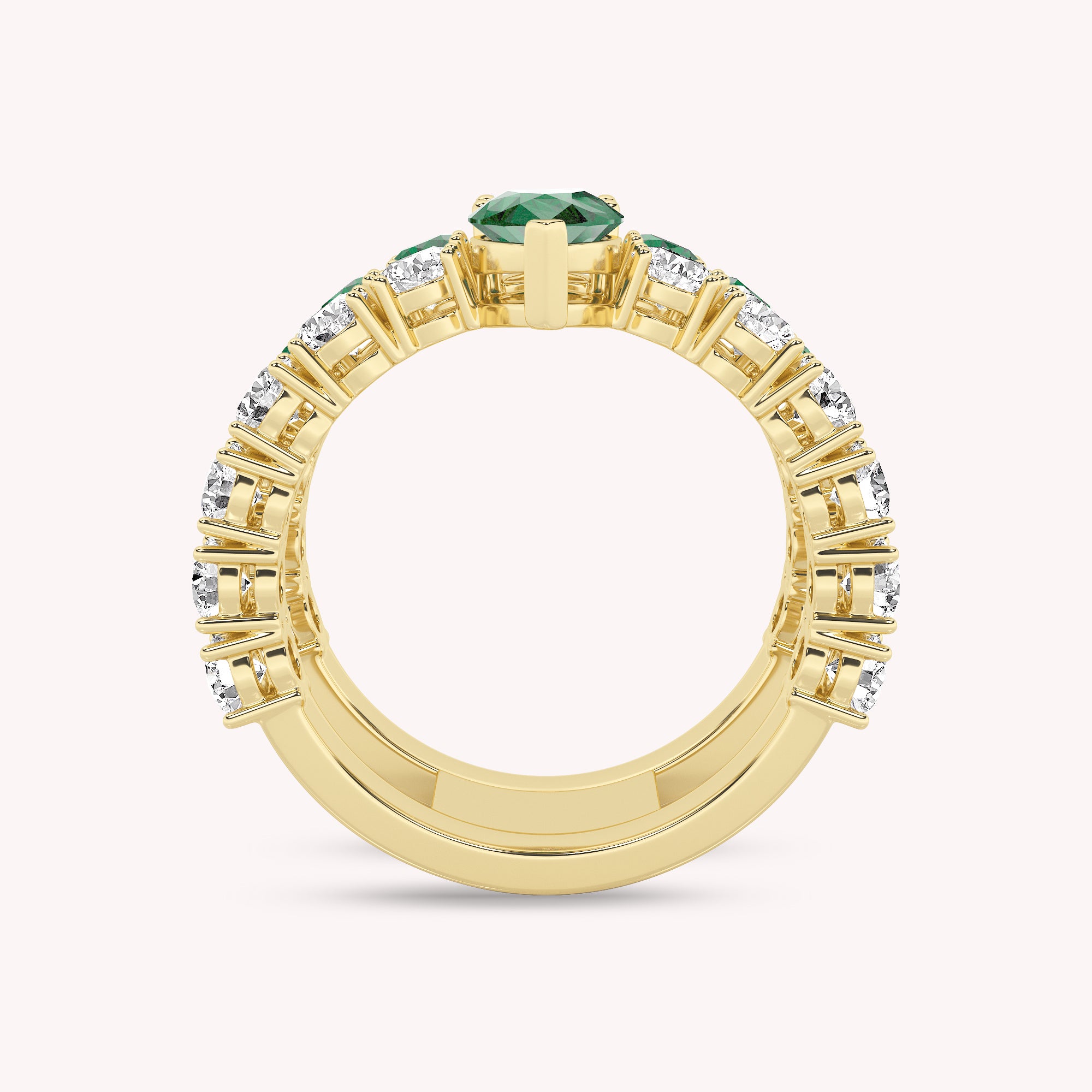Alma Twins Guard Ring