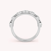 Acantha  Half Eternity Anniversary Ring