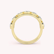 Acantha  Half Eternity Anniversary Ring