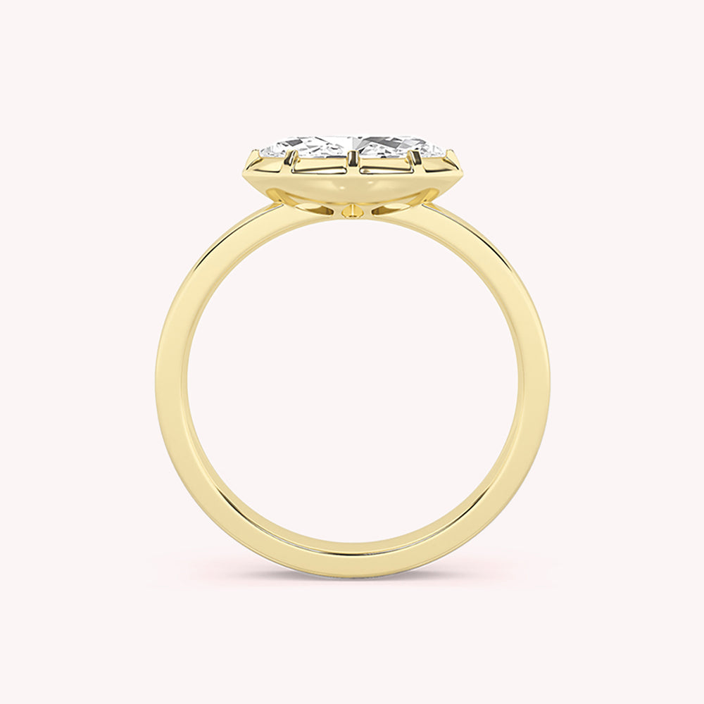 Zoey Marquise Solitaire Engagement Ring