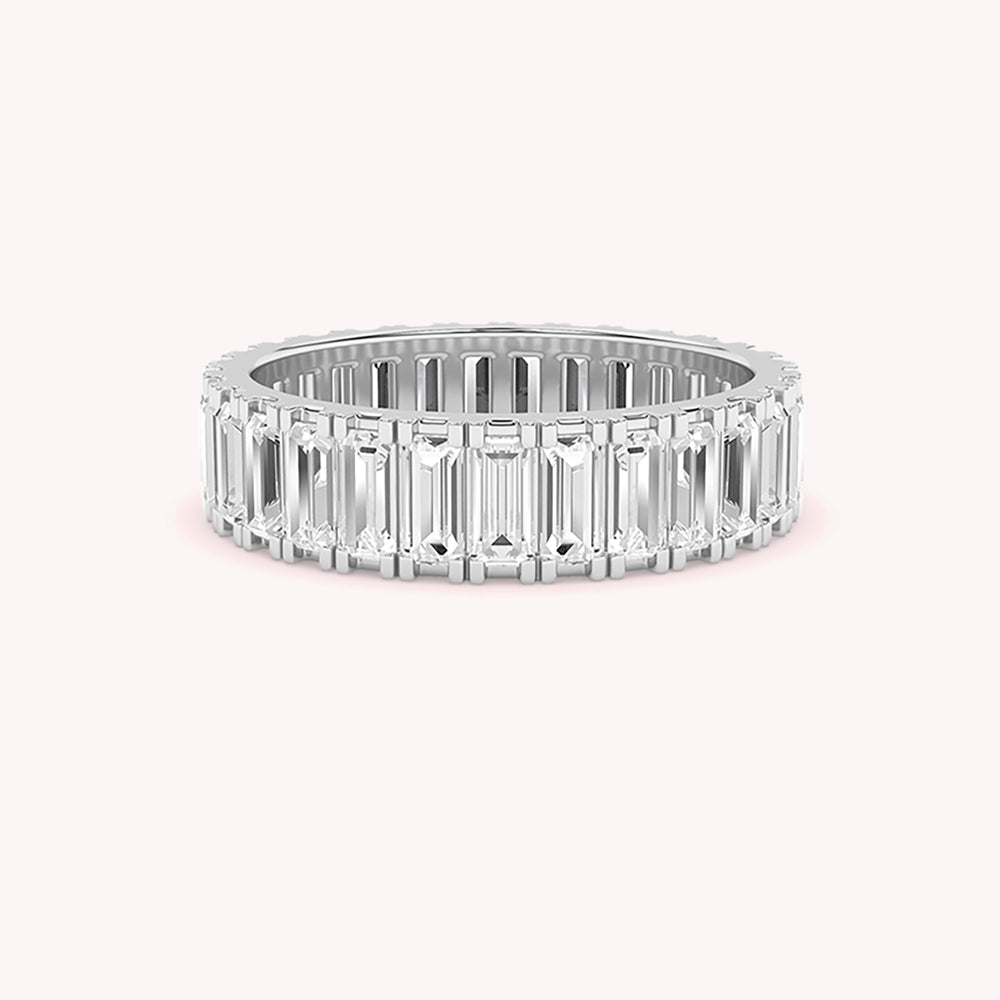 Adaline Baguette Station Eternity Ring