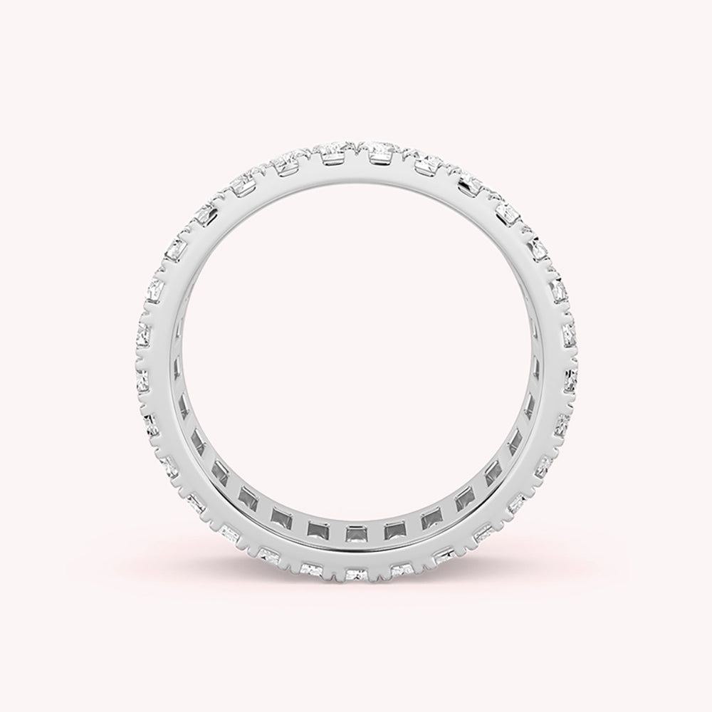 Adaline Baguette Station Eternity Ring