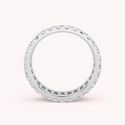 Adaline Baguette Station Eternity Ring