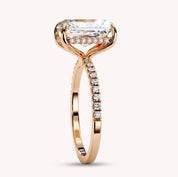 Radiant Cut Solitaire Lab Grown Diamond Engagement Ring