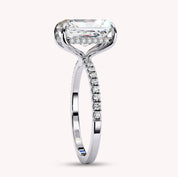 Radiant Cut Solitaire Lab Grown Diamond Engagement Ring