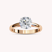 4-Prong Solitaire Lab Grown Diamond Engagement Ring