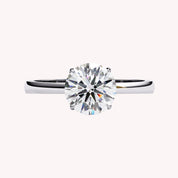 4-Prong Solitaire Lab Grown Diamond Engagement Ring