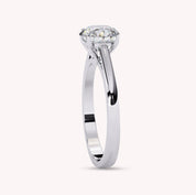 4-Prong Solitaire Lab Grown Diamond Engagement Ring