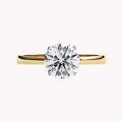 4-Prong Solitaire Lab Grown Diamond Engagement Ring