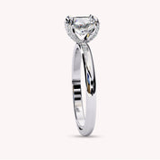 6.8MM Solitaire Engagement Lab Grown Diamond Ring