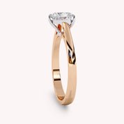 Solitaire Heart Lab Grown Diamond Promise Ring