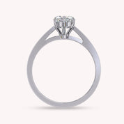 Solitaire Heart Lab Grown Diamond Promise Ring