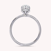 Marquise Cut Solitaire Lab Grown Diamond Engagement Ring