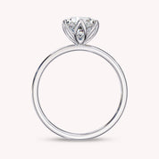 Azalea 6-Prong Solitaire Round Cut Lab Grown Diamond Engagement Ring