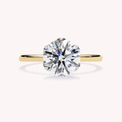 Azalea 6-Prong Solitaire Round Cut Lab Grown Diamond Engagement Ring