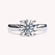 Laurel 4-Prong Solitaire Round Cut Lab Grown Diamond Engagement Ring