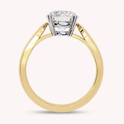 Laurel 4-Prong Solitaire Round Cut Lab Grown Diamond Engagement Ring