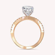 Scout Cushion Cut Split Shank Lab Grown Diamond Engagement Ring