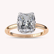 Yuan 6-Prong Radiant Cut Lab Grown Diamond Engagement Ring