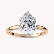 Dasha 6-Prong Pear Cut Lab Grown Diamond Engagement Ring