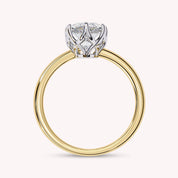 Dasha 6-Prong Pear Cut Lab Grown Diamond Engagement Ring