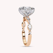 Yoana Modern Halo Lab Grown Diamond Engagement Ring