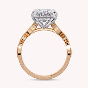 Halo Solitaire Lab Grown Diamond Engagement Ring