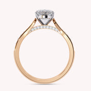 Polly Pear Cut Stackable Lab Grown Diamond Engagement Ring