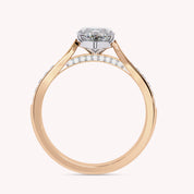 Elin Marquise Cut Solitaire Lab Grown Diamond Engagement Ring