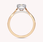 Rayna Radiant Cut Stackable Lab Grown Diamond Engagement Ring