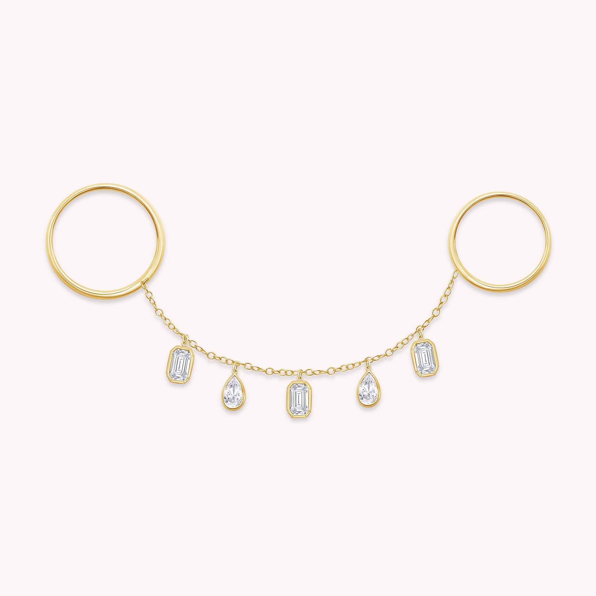 Two Finger Chain Ring