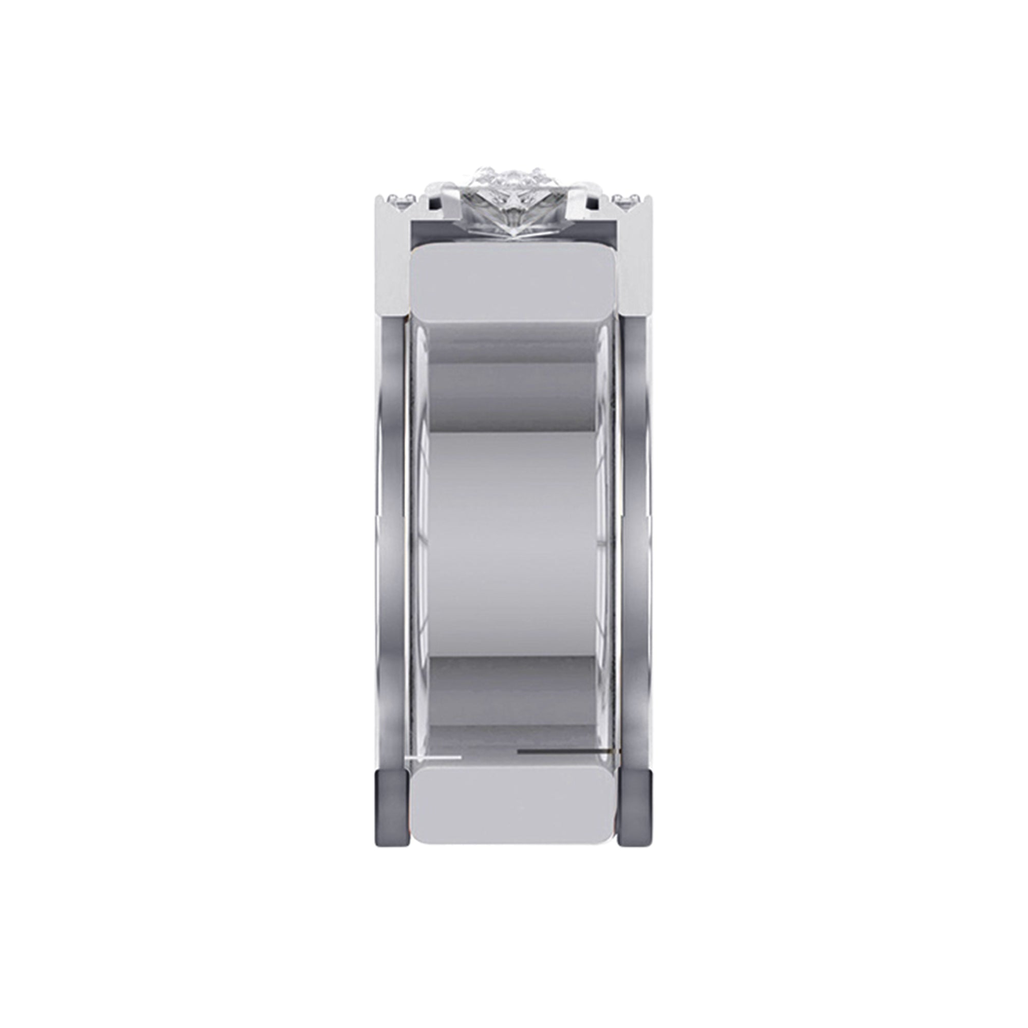 Luxury Lab-Grown Diamond Statement Jacket Ring