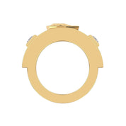 Luxury Lab-Grown Diamond Statement Jacket Ring