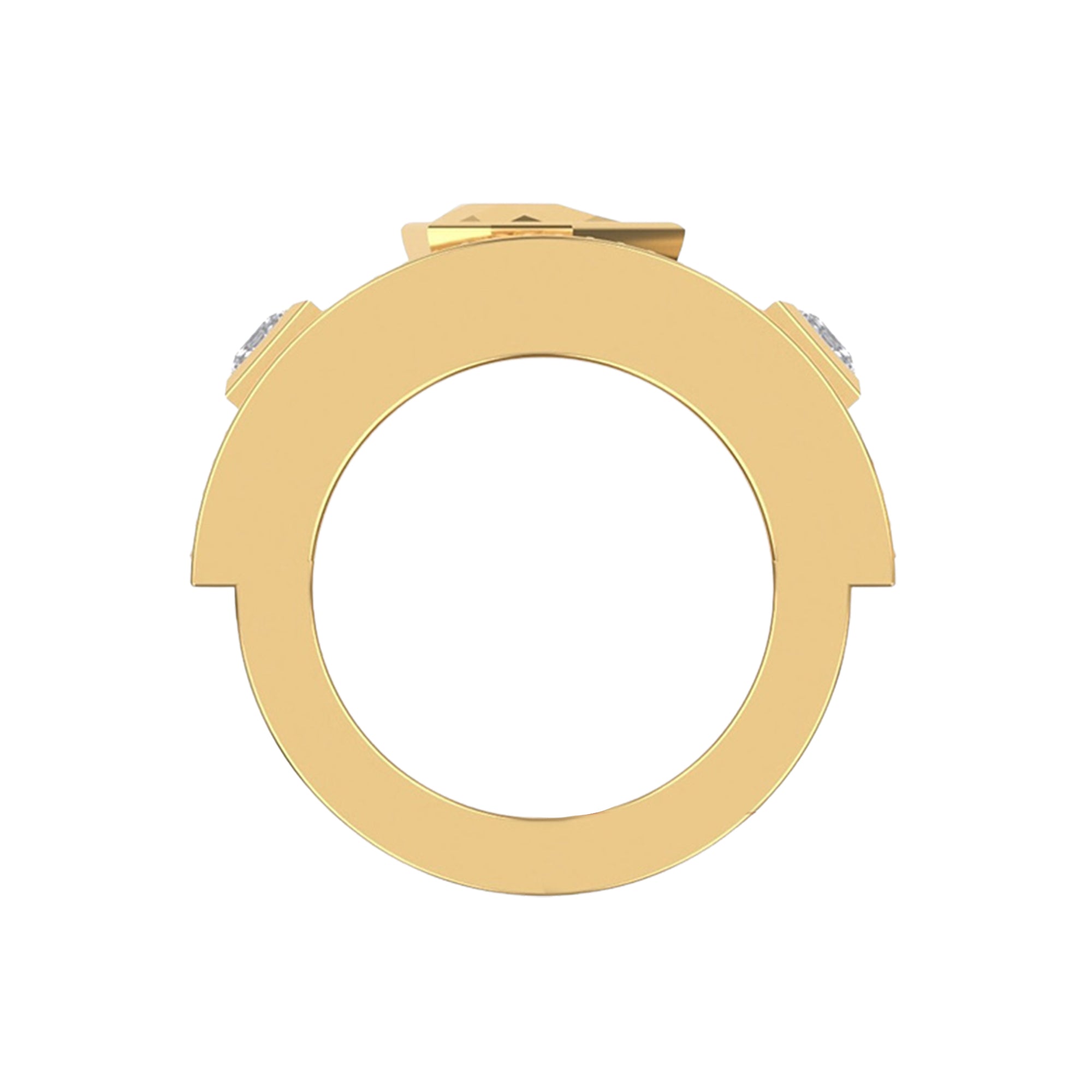 Luxury Lab-Grown Diamond Statement Jacket Ring