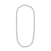 Tennis Choker Chain Necklaces White Sparkling Cubic Zirconia