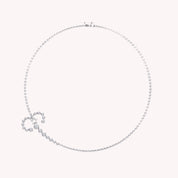 Tennis Necklaces Bezel Set In Lab Grown Diamond