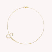 Tennis Necklaces Bezel Set In Lab Grown Diamond