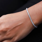 Lab grown Diamond Tennis Bracelet
