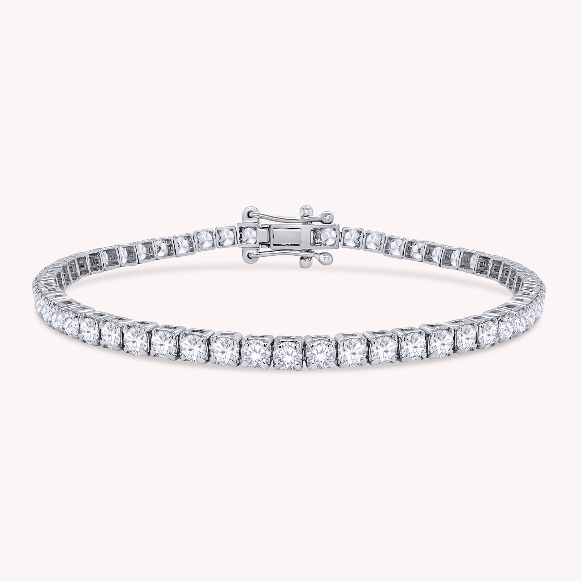 Lab grown Diamond Tennis Bracelet