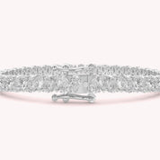 Leah Pear Shape Tennis Bracelet